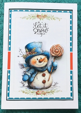 Set Of 2 ~ Snowy Christmas 4 by Sharron Hylton