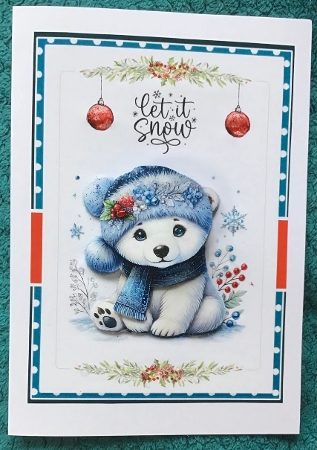 Set Of 2 ~ Snowy Christmas 5 by Sharron Hylton