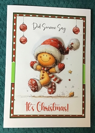 5x7 ~ Did Someone Say Its Christmas 16 by Sharron Hylton
