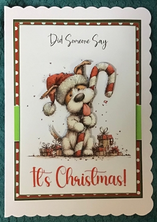 5x7 ~ Did Someone Say Its Christmas 20 by Sharron Hylton