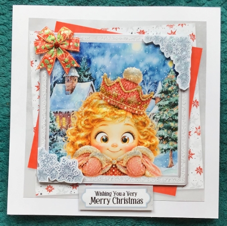 Peek a Boo Christmas 4 6x6 by Sharron Hylton