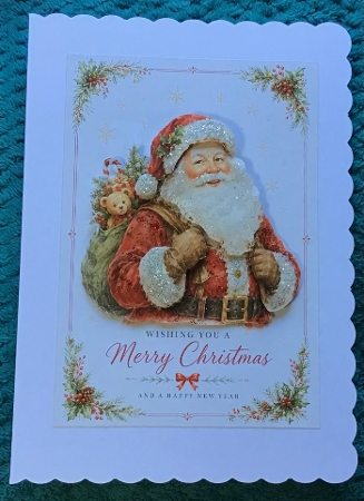 Christmas Santa  by Sharron Hylton