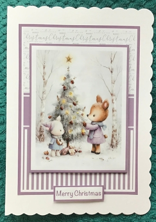 Woodland Christmas #2 Mini Kit 5x7 (4) by Sharron Hylton