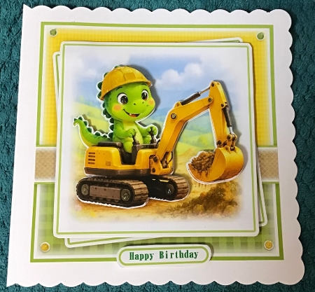 Digger Dinosaur Mini Kit With Ages 2 to 8 Yrs by Sharron Hylton