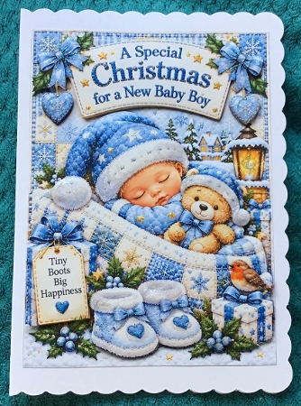 a special christmas new baby boy by Sharron Hylton