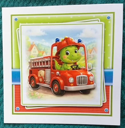 Fireman Dino Mini Kit With ages 2 to 8 Yrs by Sharron Hylton