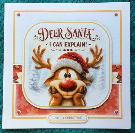 Deer Santa Mini Kit by Sharron Hylton
