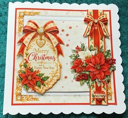 Christmas Flowers and Flourishes by Sharron Hylton