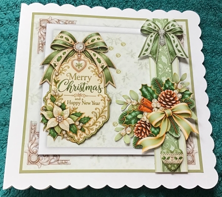 Christmas Foliage and Flourishes by Sharron Hylton