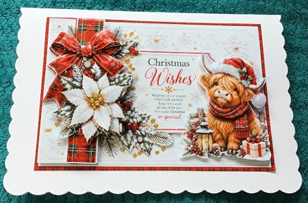 With Christmas Cheer And A Festive Glow by Sharron Hylton