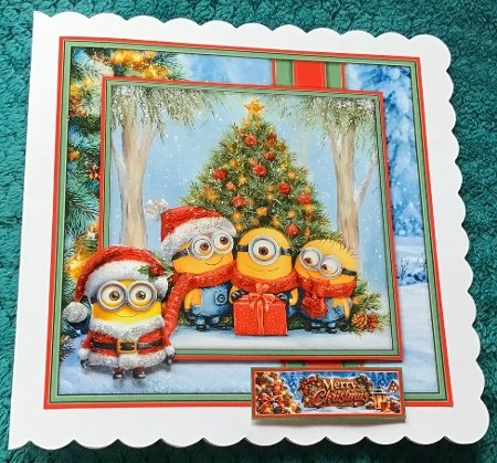 Christmas with the Minions  - Mini Kit 6x6 by Sharron Hylton