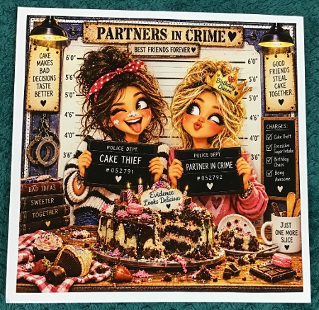 ** Partner in Crime ** 7 Sister Birthday by Sharron Hylton
