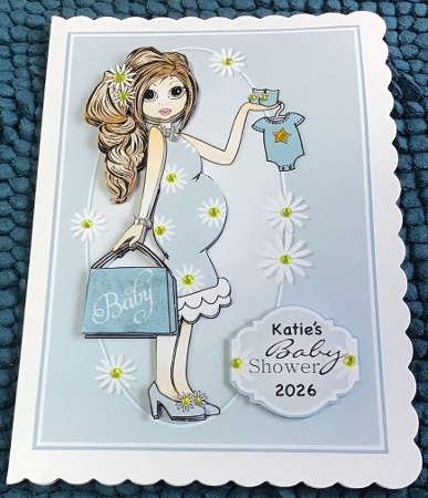 Yummy Mummy Emma Blue Topper by Sharron Hylton