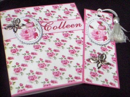 Shabby Chic Rose Backing Paper 3 Mix N Match by Sharyn Cafe