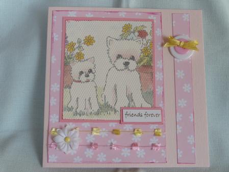 4 Cute Westie Toppers by SHEILA BROWN