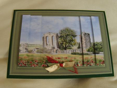 Poppies Among the Ruins by SHEILA BROWN