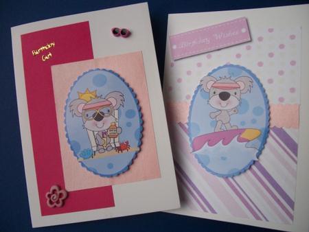 Beach Koala Toppers by Sheila Horne