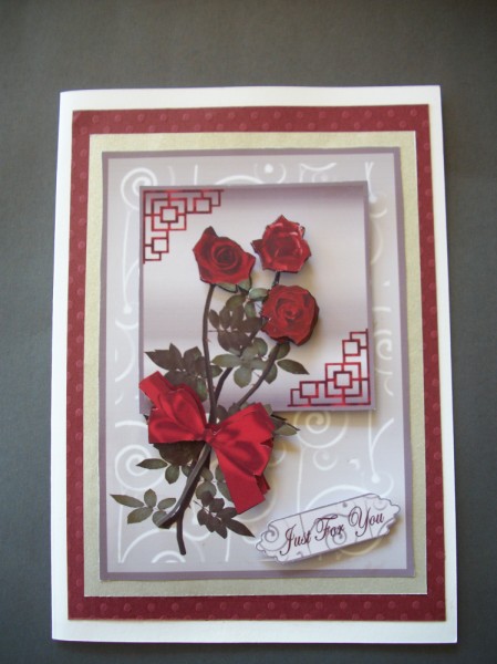 Elegant Roses by Sheila Horne