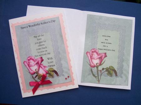 Mothers Day Frame with Rose by Sheila Horne