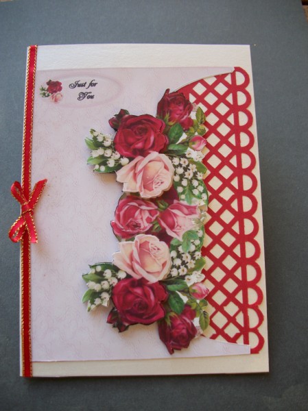 Vintage Roses Decopage by Sheila Horne