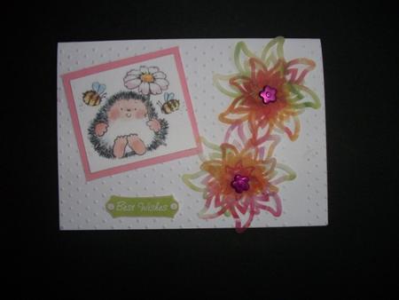 Swirly Flowers by Sheila Horne