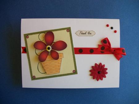 Big Flower Square Topper 1 by Sheila Horne