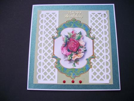 Floral Roses by Sheila Horne