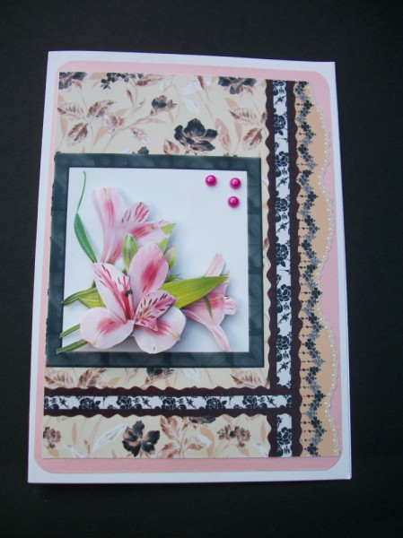 Beautiful Pink Lillies by Sheila Horne