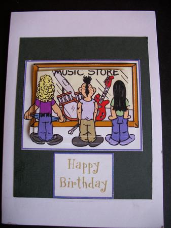 Wannabe Rock Band by Sheila Horne