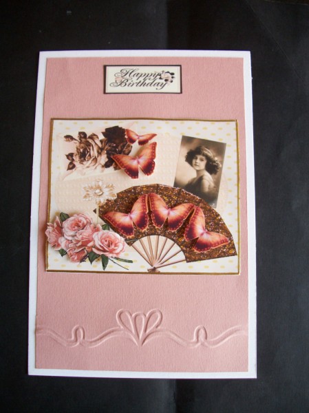 Vintage Fan by Sheila Horne