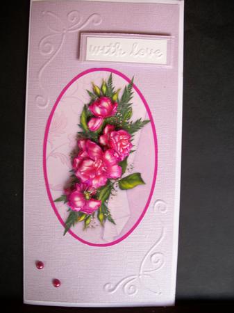 Cameo Roses Decoupage by Sheila Horne