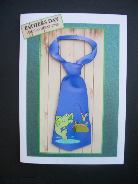 What a Catch!==dl Card by Sheila Horne