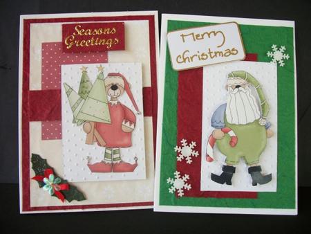 Beary Christmas 'puffy Stickers' 2 by Sheila Horne