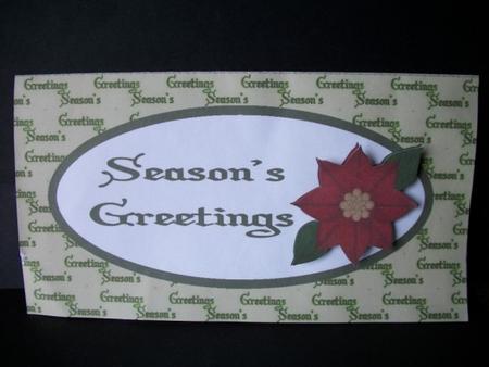 Season's Greetings by Sheila Horne