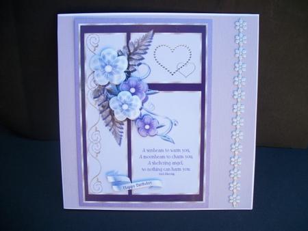 Sheltering Angel Card Topper - 2 by Sheila Horne