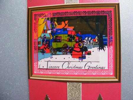 Vintage Christmas Wishes Quick Card by sheila ketterer