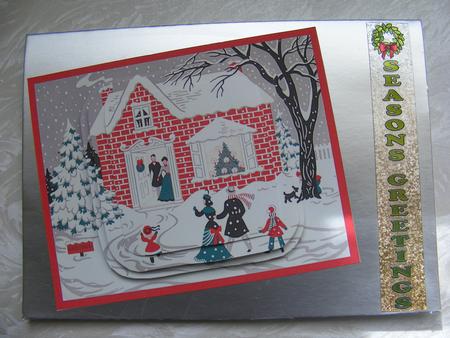 Family Visiting at Christmas Time by sheila ketterer
