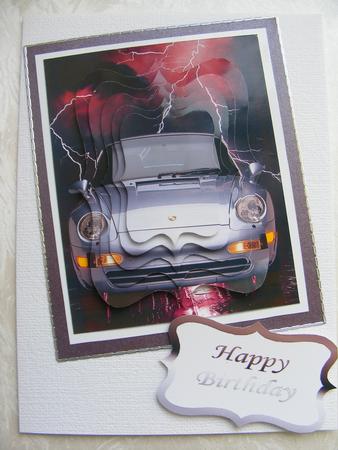 Lightening Porsche by sheila ketterer