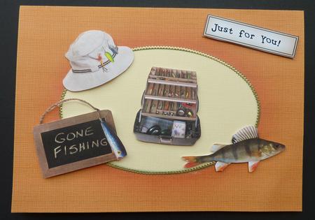 A5 Linen Embossed Card Front or Insert by Sheila Lewis