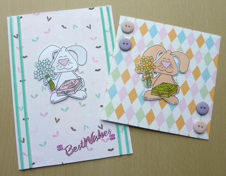 Bunny Choccy Chocs Digital Stamp by Sheila Lewis