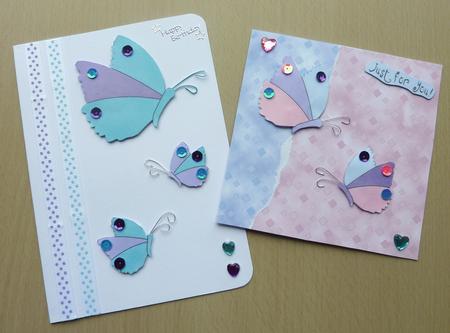 Cutie Butterfly Stamps by Sheila Lewis