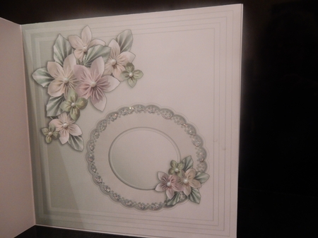 Porcelain So Sorry for Your Loss 8in x 8in Decoupage by Sheila Pickering