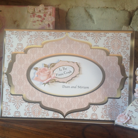 The Wedding Car - Large shaped design by Sheila Pickering