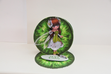 BLOSSOM FAiRY IRIS EASEL CARD MINIKIT by Sheila Pickering