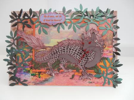Fantasy Dragon - Male/female Sentiments by Sheila Pickering