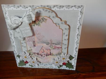 Christmas Scene Ours to Yours 6in Christmas Step by Step by Sheila Pickering