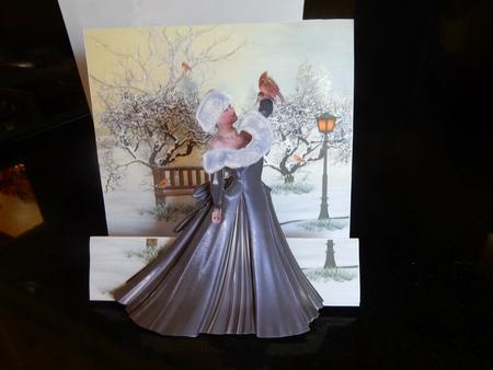 A Bird in the Hand Winter Elegance by Sheila Pickering