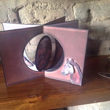 Horses Side Spinner Mini Kit by Sheila Pickering