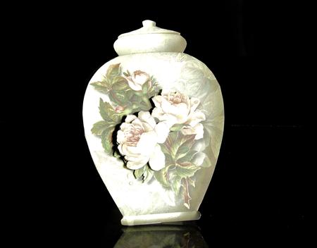 Pretty Pots Card Mini Kit - Vintage Roses by Sheila Pickering