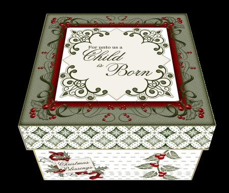 Gift Box - A Child is Born by Craft Box